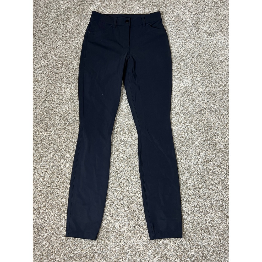 Lululemon City Sleek 5 Pocket High-Rise Pant Black Warpstreme Size 26